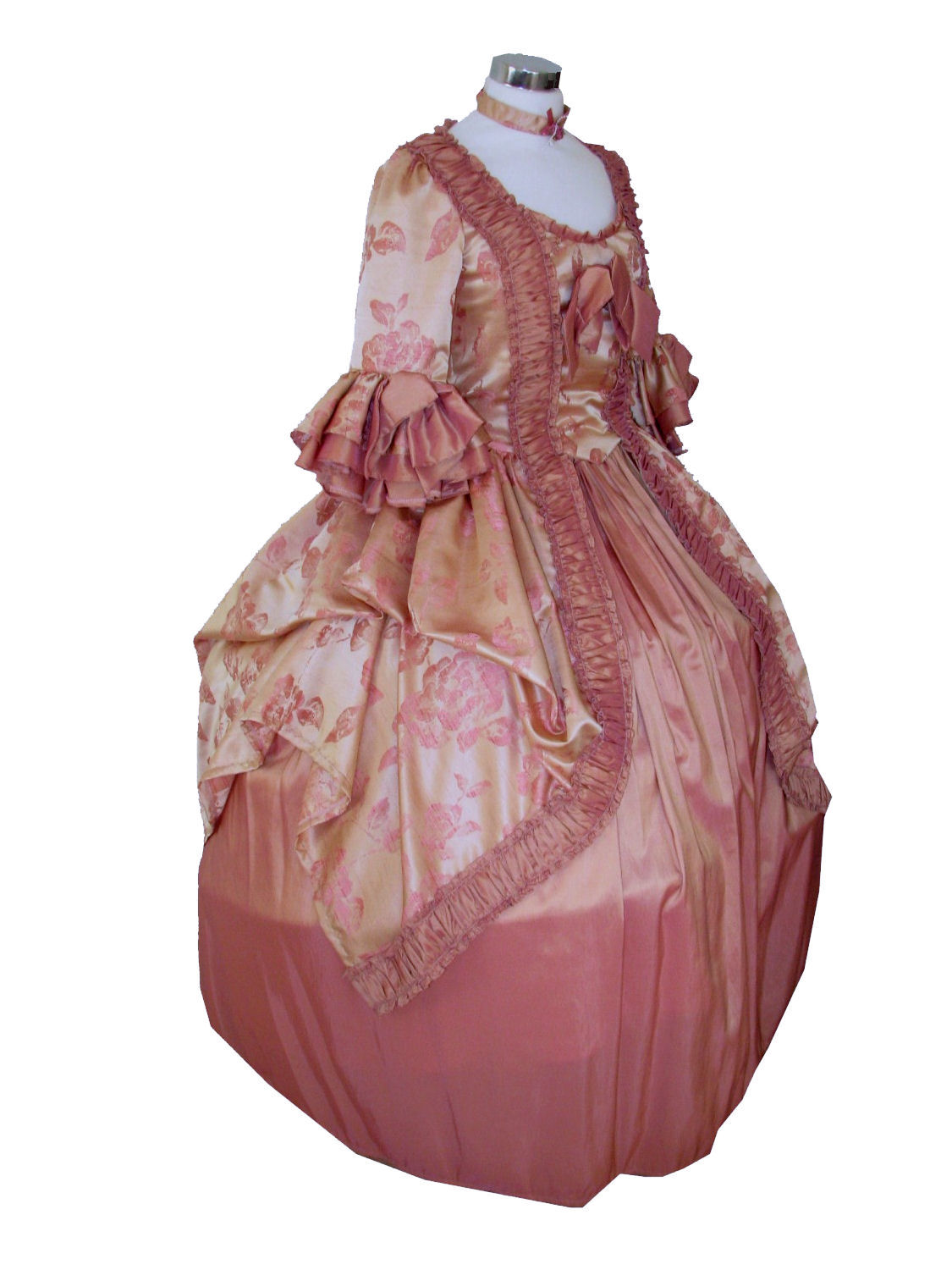 Ladies 18th Century Marie Antoinette Masked Ball Costume Size 10 - 12 Image